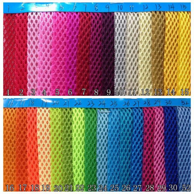 hot Conventional 003 hole ordinary mesh fabric Mesh material for Shoes,  bags, hats, clothing, toys, helmets, cushions, etc.